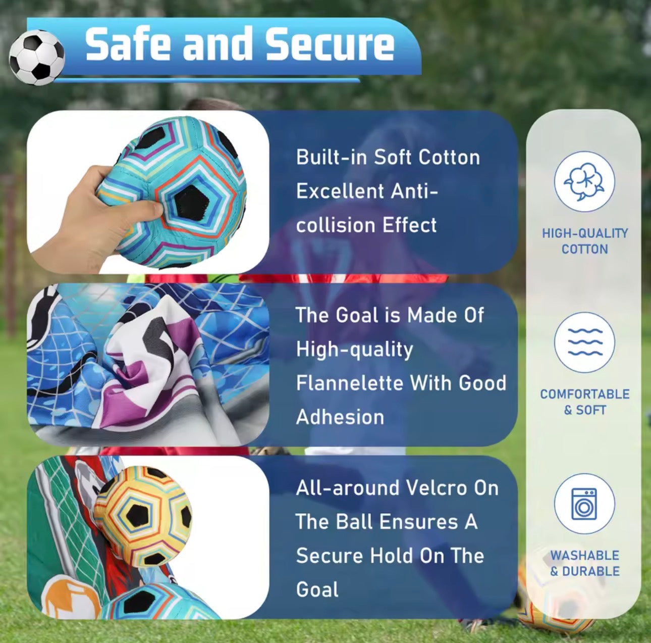 Kids Soccer Target Game ⚽