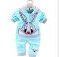 Cute Bunny Baby Tracksuit Set