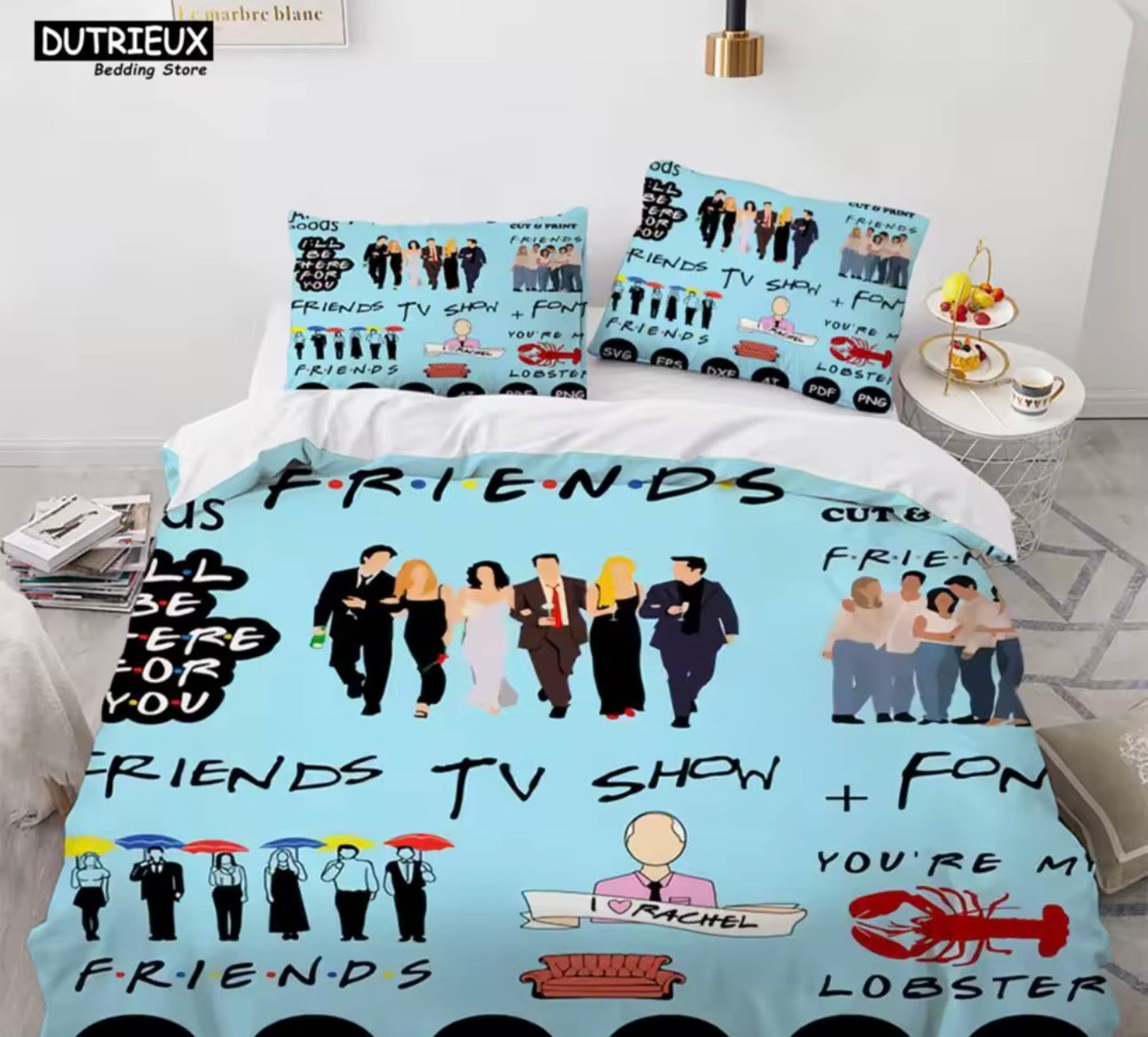 Friends Themed Bedding