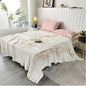 Luxurious Faux Rabbit Fur Bed Blanket