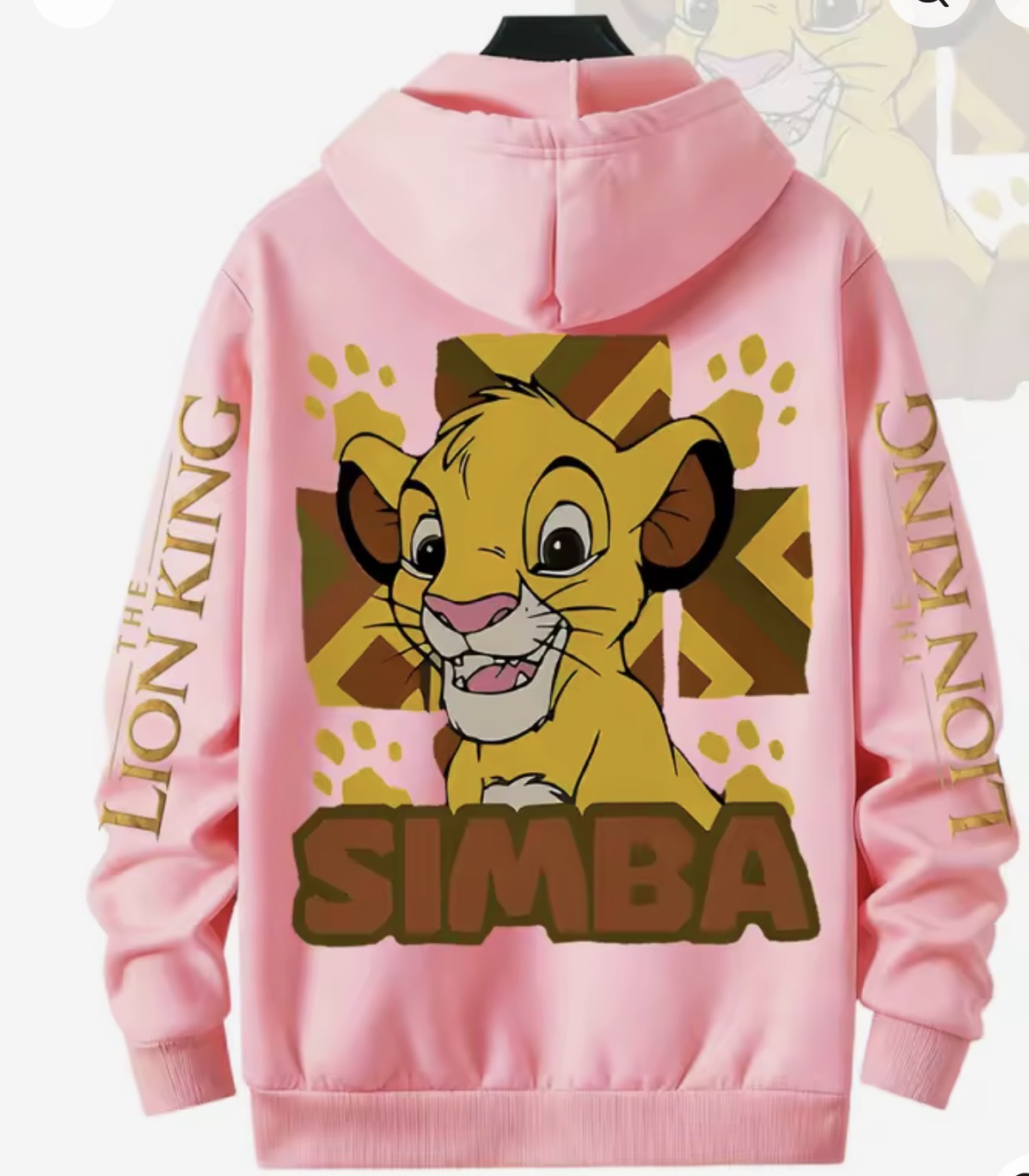 Lion King Simba Hoodie.