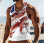 America Flag 3D Print Tank Tops