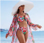 Sexy High-end Women's Swimsuit Bikini Three Piece Set