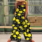 Loose Casual Lazy Wind Oversize Print One-Piece