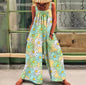 Loose Casual Lazy Wind Oversize Print One-Piece