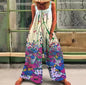 Loose Casual Lazy Wind Oversize Print One-Piece