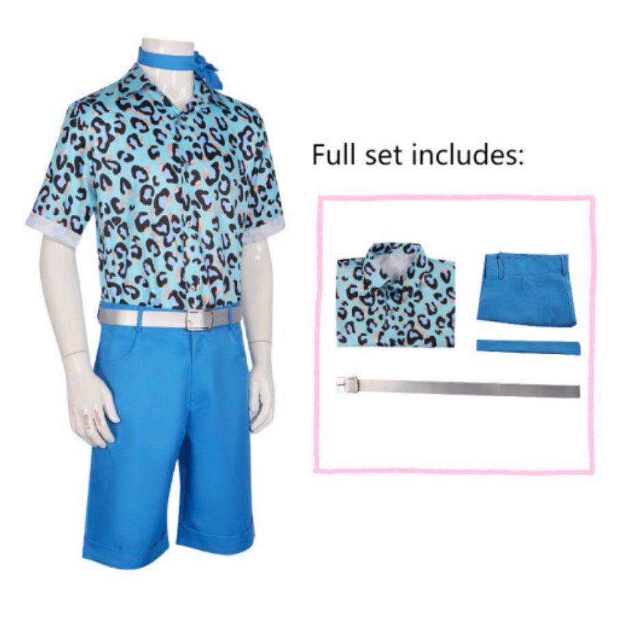 Movie Barbie Ken Theme Cosplay