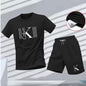 2025 Men's Breathable sports pattern Printed T-shirt Casual Fashion