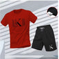2025 Men's Breathable sports pattern Printed T-shirt Casual Fashion