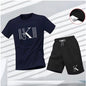 2025 Men's Breathable sports pattern Printed T-shirt Casual Fashion