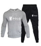 Men's autumn and winter sets of round-neck sweatshirts and jogging Bottoms