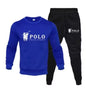 Men's autumn and winter sets of round-neck sweatshirts and jogging Bottoms