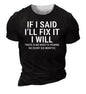Men's T Shirt Fashion Letter Graphic T-Shirt