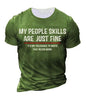 Men's T Shirt Fashion Letter Graphic T-Shirt