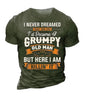 Men's T Shirt Fashion Letter Graphic T-Shirt