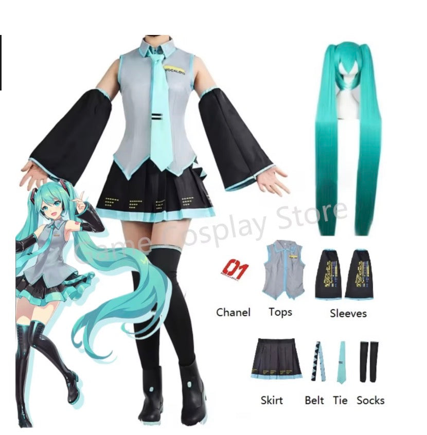 Anime Figures Performance Clothes Miku Cosplay