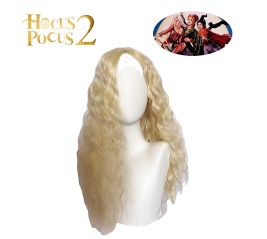 Cosplay Wig Hocus Pocus 2 Curly Hair