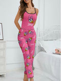 Women's 2-piece Disney Daisy Top and Curled Pants Sleepwear