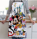 1pc Disney Classic Characters Family Vacation Apron
