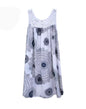 Summer Sleeveless Camisole Dress Lace Print