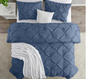 Imperial Rooms Pintuck Duvet Cover-3pc