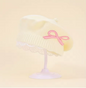 Girls Beret Hat with Bow Knot Knitted Woolen Cap Princess Baby