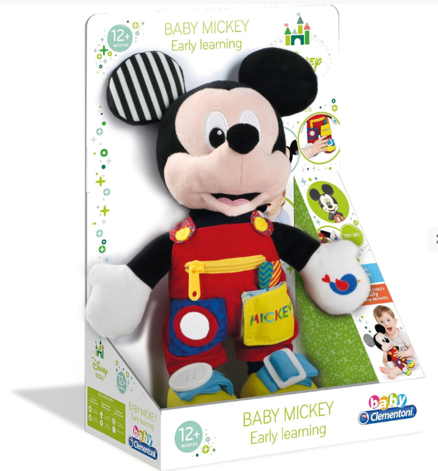 Disney Baby Mickey Sensory Soft Plush Toy
