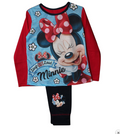 Disney Mickey & Friends Girls Minnie Mouse Top And Bottoms Pyjama Set