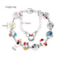 Disney Cartoon Mickey Minnie Charm Bracelet
