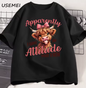 Highland Cow Funny Cows Printed Tshirt