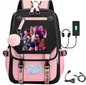 K-Pop Demon Hunters Anime School Backpack