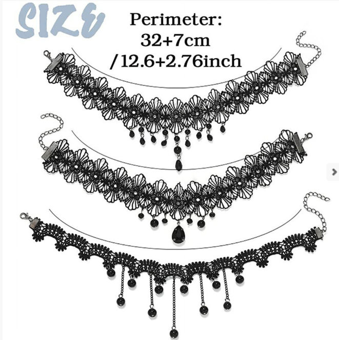 Goth Accessories, Dark Gothic Demon Edge Goth Jewellery