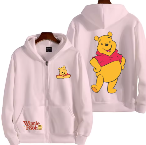 WINNIE THE POOH Zip Up Hoodie