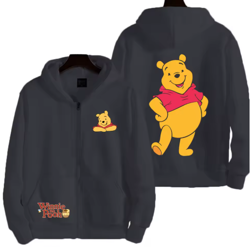 WINNIE THE POOH Zip Up Hoodie