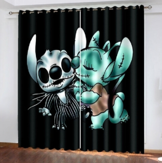 Lilo Stitch Thermal Blackout Curtains