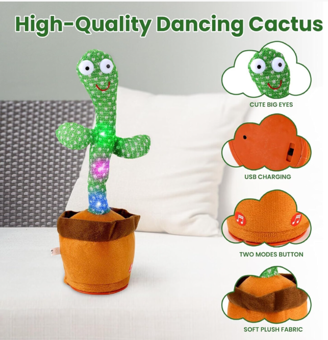Dancing Cactus Toy