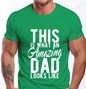 Men's Street T Shirt Best Dad Ever for Amazing Dad