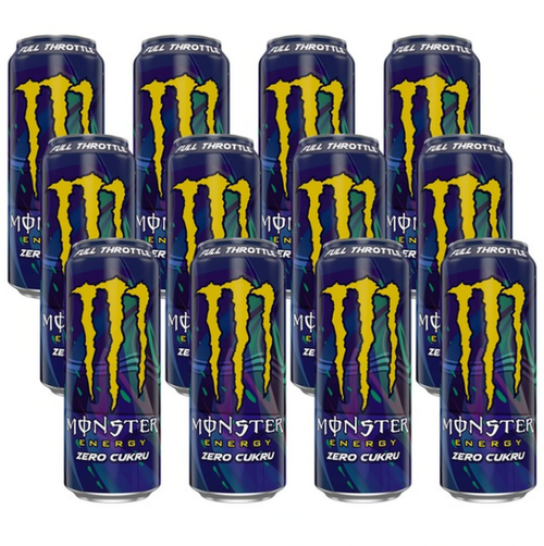 💎 
MONSTER ENERGY FULL THROTTLE ZERO x12 cans 💎