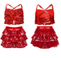 Girls' Sequin Dance & Party Co-Ord Set