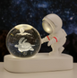 Astronaut Crystal Ball Night Light - USB Powered,