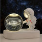 Astronaut Crystal Ball Night Light - USB Powered,