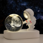 Astronaut Crystal Ball Night Light - USB Powered,