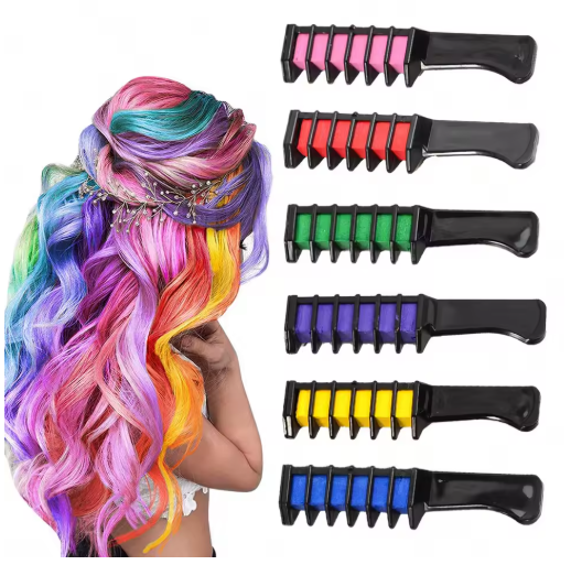 6-Piece Temporary Hair Dye Set
