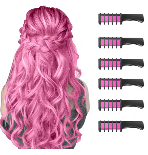 6-Piece Temporary Hair Dye Set