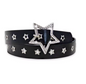Star Buckle Studded Belt
