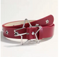 Star Buckle Studded Belt
