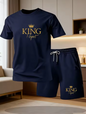 KING Respect Men's T-Shirt & Shorts Set
