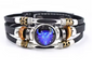 Zodiac Luminous Multi-Layer Leather Bracelet