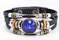 Zodiac Luminous Multi-Layer Leather Bracelet
