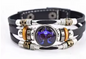 Zodiac Luminous Multi-Layer Leather Bracelet